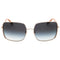 Guess GU00194 32B gold / gradient smoke Sunglasses 58X17X140 One Size