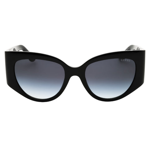 Guess GU00202 01B shiny black / gradient smoke Sunglasses Female 54X19X135 One Size