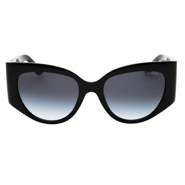 Guess GU00202 01B shiny black / gradient smoke Sunglasses Female 54X19X135 One Size