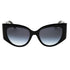 Guess GU00202 01B shiny black / gradient smoke Sunglasses Female 54X19X135 One Size