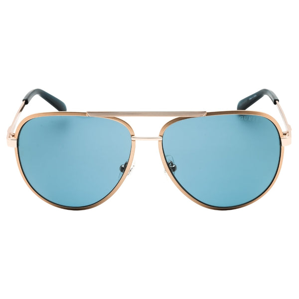 Guess GU00209 33V gold/other / blue Sunglasses Male 61X14X145 One Size