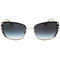 Guess GU00218 32B gold / gradient smoke Sunglasses 57X18X140 One Size