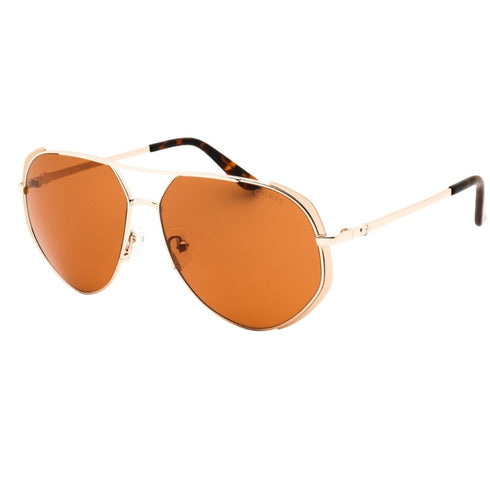 Guess GU00219 32E gold / brown Sunglasses Female 59X13X140 One Size