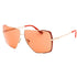Guess GU00220 43E matte orange / brown Sunglasses Female 62X12X140 One Size