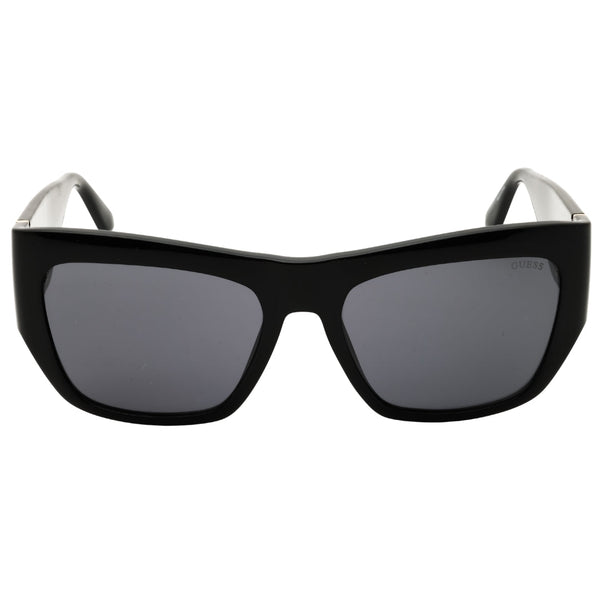 Guess GU00252 01A shiny black / smoke Sunglasses 54X17X135 One Size