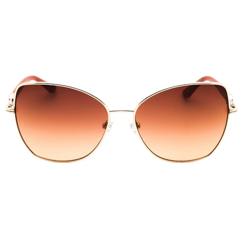 Guess GU00259 32F gold / gradient brown Sunglasses Female 59X15X135 One Size