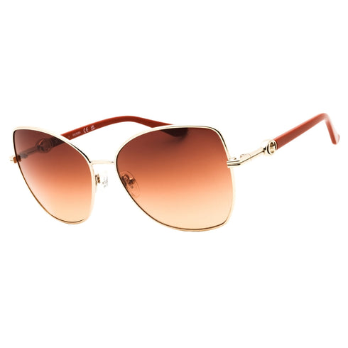 Guess GU00259 32F gold / gradient brown Sunglasses Female 59X15X135 One Size
