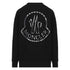 Moncler Detailed Logo On Back Black Sweatshirt - Style Centre Wholesale