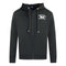 North Sails Logo Black Zip Sweater Jacket