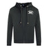 North Sails Logo Black Zip Sweater Jacket