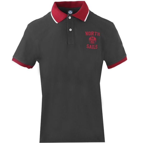 NorthSails Block Logo Black Polo Shirt 9023940999