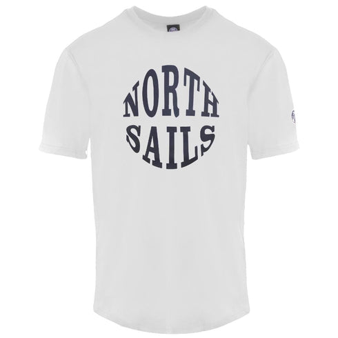 Northsails Circle Logo White TShirt 9023980101