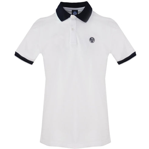 Northsails Contrast Collar White Polo 9024090101