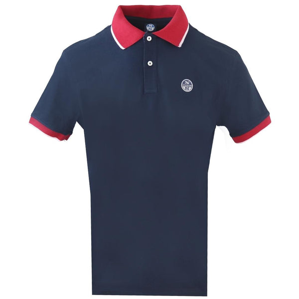 NorthSails Contrast Collar Navy Blue Polo 9024090800