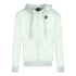 North Sails Logo White Zip Hoodie