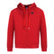 North Sails Logo Red Zip Hoodie
