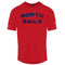 North Sails Block Brand Logo Red T Shirt