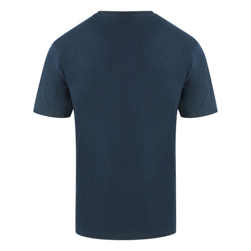 North Sails Block Brand Logo Navy Blue T Shirt