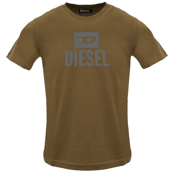 Diesel T Diego Tone On Tone Coffee Liqueur T Shirt 7Da Brown