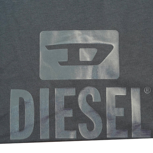Diesel T Diego Tone On Tone Total Eclipse T Shirt 81E Navy Blue - Style Centre Wholesale