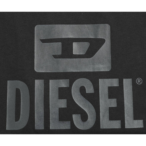 Diesel T Diego Tone On Tone Caviar T Shirt 900 Black - Style Centre Wholesale