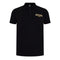 Moschino Swim Logo Black Polo Shirt
