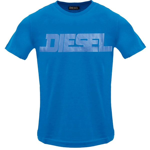 Diesel T Just 12 5 Blue Sapphire T Shirt 8Nt Blue