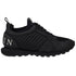 PHILIPP PLEIN A17S MSC0776 PLE067N 291 BLACK/NICKEL TRAINERS UK 8.5