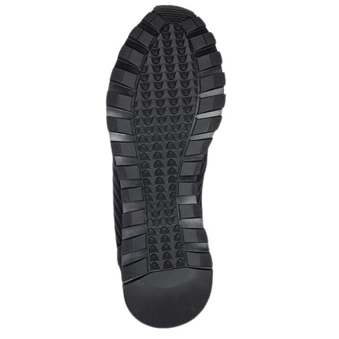 PHILIPP PLEIN A17S MSC0776 PLE067N 291 BLACK/NICKEL TRAINERS UK 8.5