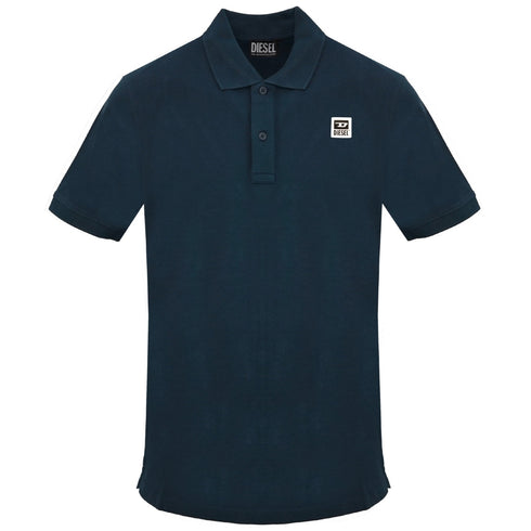 Diesel T Smith 250104 Off Total Eclipse Polo Shirt 81E Navy Blue