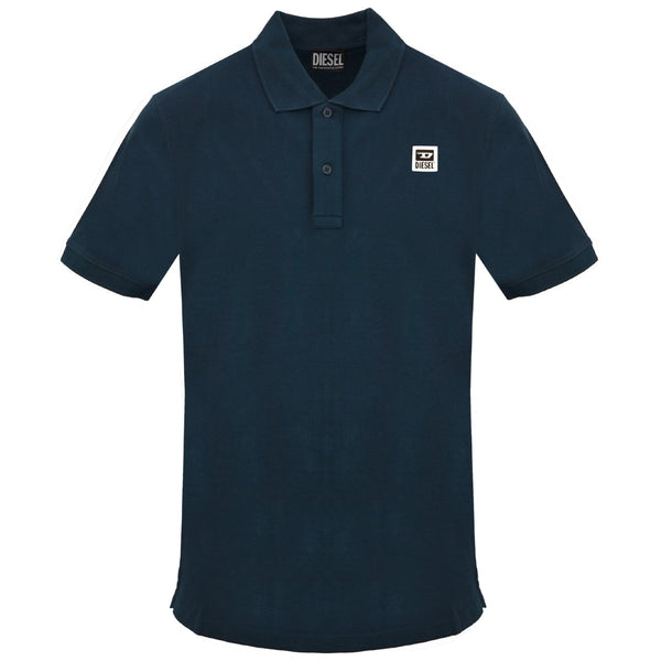 Diesel T Smith 250104 Off Total Eclipse Polo Shirt 81E Navy Blue