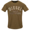 Diesel T Just 250216 Off Coffee Liqueur T Shirt 7Da Brown - Style Centre Wholesale