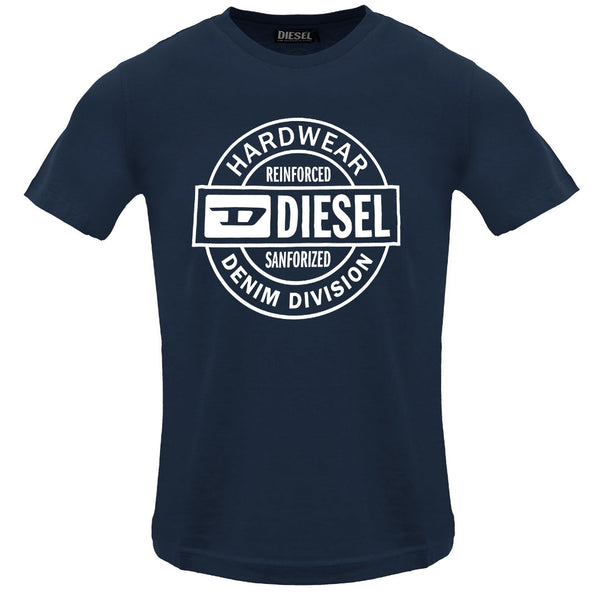 Diesel T Just 250218 Off Total Eclipse T Shirt 81E Navy Blue