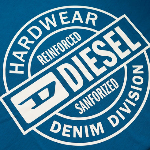 Diesel T Just 250218 Off Blue Sapphire T Shirt 8Nt Blue