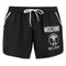 Moschino Milano Logo Black Short Swim Shorts XS