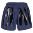 Moschino Brand Print Logo Navy Blue Short Swim Shorts XS