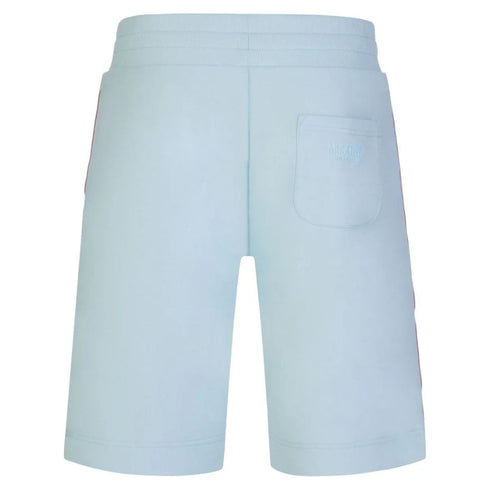 Moschino Branded Tape Legs Blue Shorts S