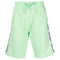 Moschino Branded Tape Legs Green Shorts XS