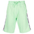 Moschino Branded Tape Legs Green Shorts XS