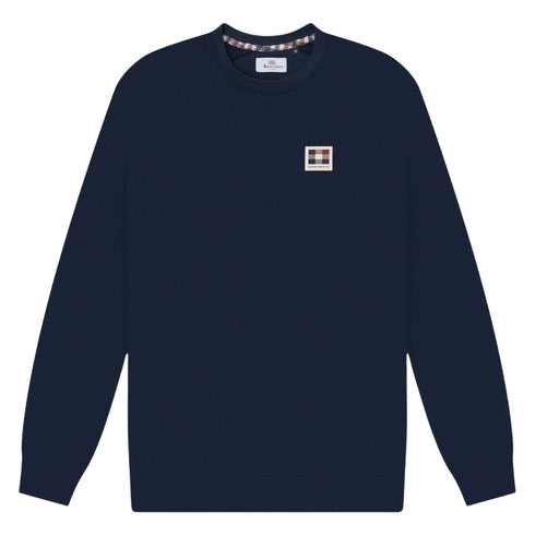 Aquascutum Active Patch Crewneck Navy S