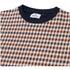 Aquascutum Active Club Check Crewneck Navy S