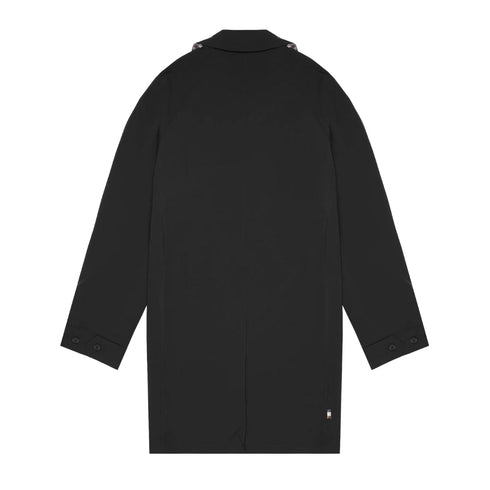 Aquascutum Active Stretch Caban Trench Coat Black L