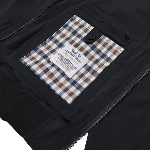 Aquascutum Active Stretch Harrington Black Aa_B005_Jk011_16 Mens