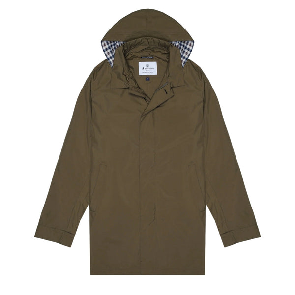 Aquascutum Active Rlg Packable Trench Army Green Aa_B005_Jk014_06 Mens - Style Centre Wholesale