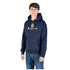 Aquascutum Active Big Logo Hoodie Navy L