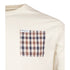 Aquascutum Active Iconic Pocket Crewneck Old White M