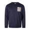 Aquascutum Active Iconic Pocket Crewneck Navy M