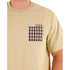 Aquascutum Active Club Check Pocket T-Shirt Beige L