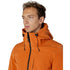 Aquascutum ACTIVE 3-WAY PARKA RUST FW23 JK001 23 Orange Parka Jacket Mens S
