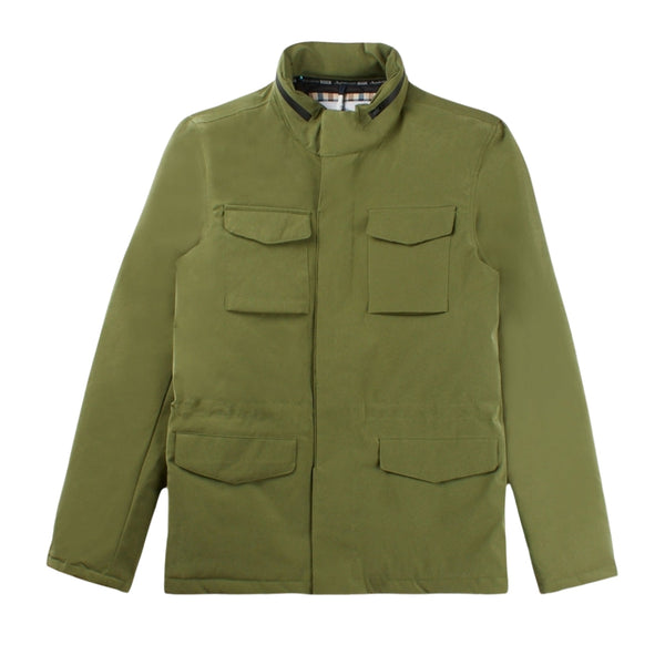 Aquascutum ACTIVE FIELD JACKET ARMY FW23 JK002 06 Green Jacket Mens S